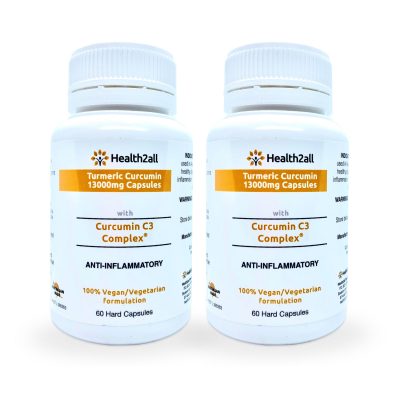 Turmeric/Curcumin capsules (2 Tubs)