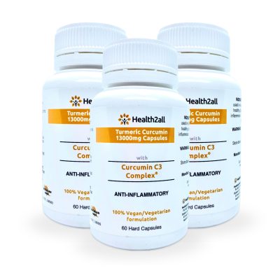 Turmeric/Curcumin capsules (3 Tubs)
