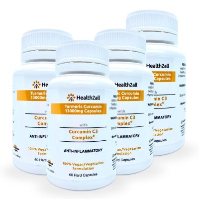 Turmeric/Curcumin capsules (4 Tubs)