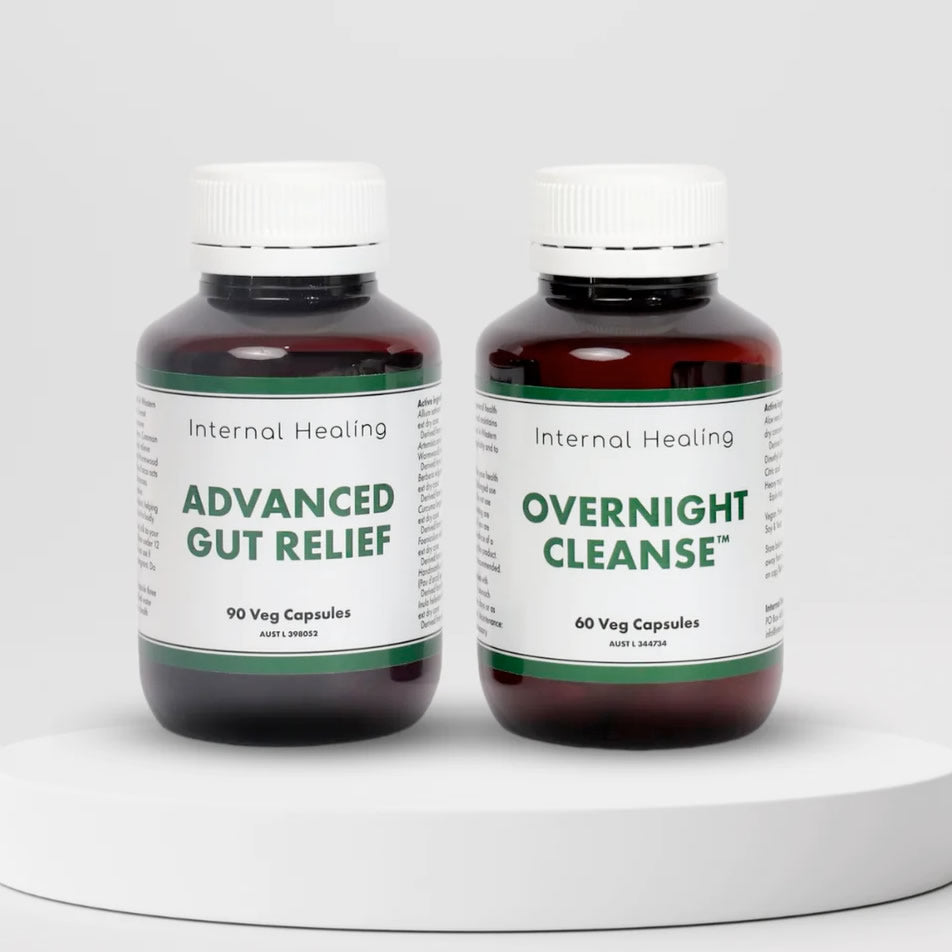 Gut Care Package (1x Overnight Cleanse + 1x Gut Relief)
