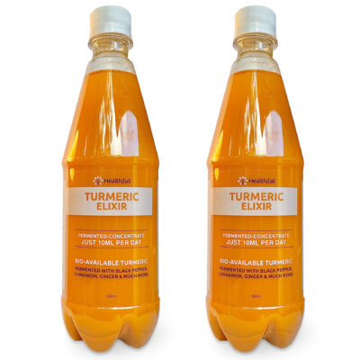 Turmeric/Curcumin Probiotic Elixir (2 bottles)